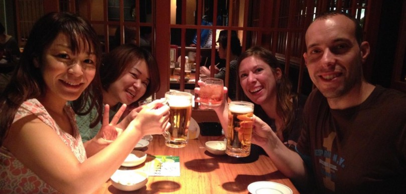 外国人観光客との居酒屋ツアーレポート