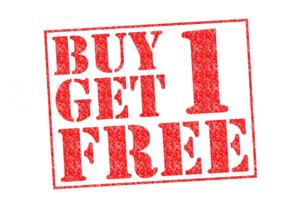 Buy One Get One は買いサイン 英語のセールス文句 キャッチコピーまとめ English Lab イングリッシュラボ レアジョブ英会話が発信する英語サイト
